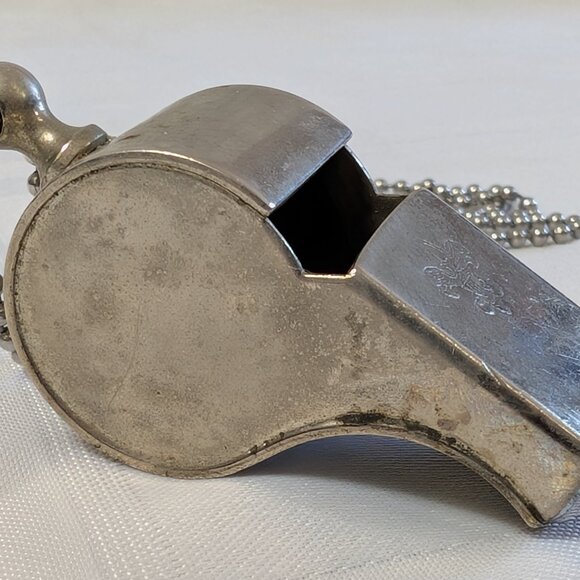 BOY SCOUTS METAL WHISTLE VINTAGE RETRO FRATERNAL ORIGINAL SCOUT TROOP CAMP WEAR - Picture 7 of 11